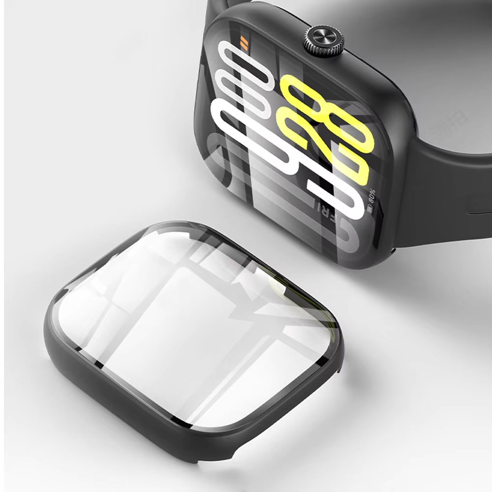Smartwatch Watches Xiaomi - กระจกนิรภัย + เคสสำหรับเสี่ยวมี่ เรดมี่ วอทช์ 5