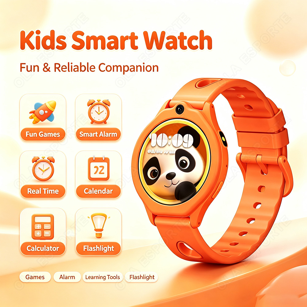 Smartwatch Watches Gift For Boys On Birthday - นาฬิกาสมาร์ทวอทช์รุ่นใหม่สำหรับเด็ก หน้าจอสัมผัส HD กล้องถ่ายรูป เกมส์ ตรวจจับการนอนหลับ