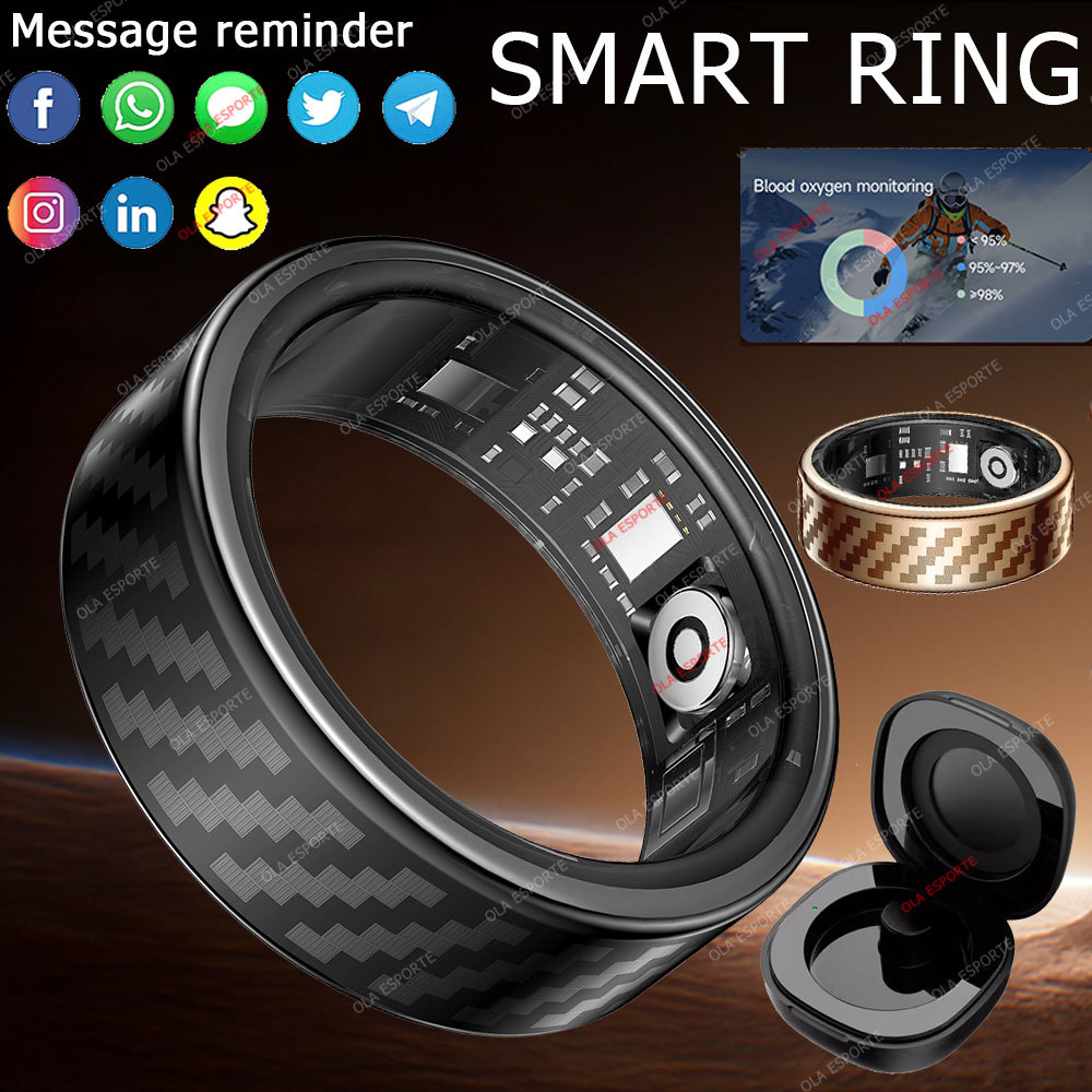 Smartwatch Watches Girls - แหวนสมาร์ทรุ่นใหม่ล่าสุด แจ้งเตือนสายโทรและข้อความ ควบคุมด้วยท่าทางมือ ตรวจสอบสุขภาพ กันน้ำ IP68