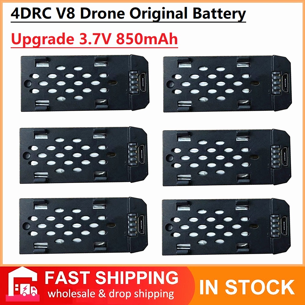 Hybrid Smartwatch - 4DRC V8 Drone แบตเตอรี่เดิม 3.7V 850MAh