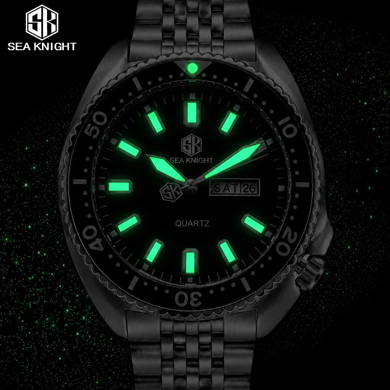 SEA KNIGHT นาฬิกาควอตซ์หรูหราส - Smartwatch Luxury Watches For Men บทวิจารณ์และราคา