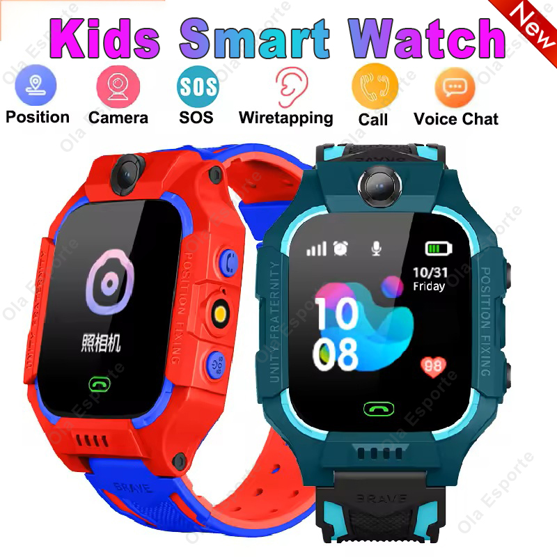 สมาร์ทวอทช์เด็ก 2G ใส่ซิมการ์ด - Smartwatch Watches Gift For Boys On Birthday บทวิจารณ์และราคา