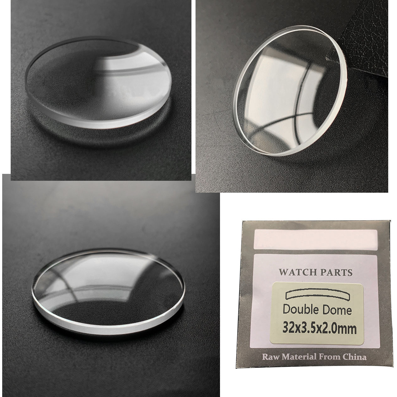 โดมคู่ความหนา 2.0 มม.Mineral น - Watch Crystal Replacement บทวิจารณ์และราคา