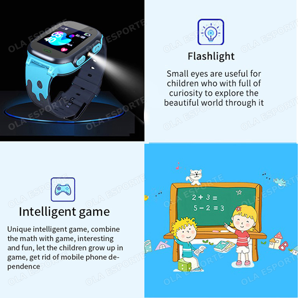 นาฬิกาอัจฉริยะสำหรับเด็ก รุ่นใ - Smartwatch Watches Gift For Girls บทวิจารณ์และราคา