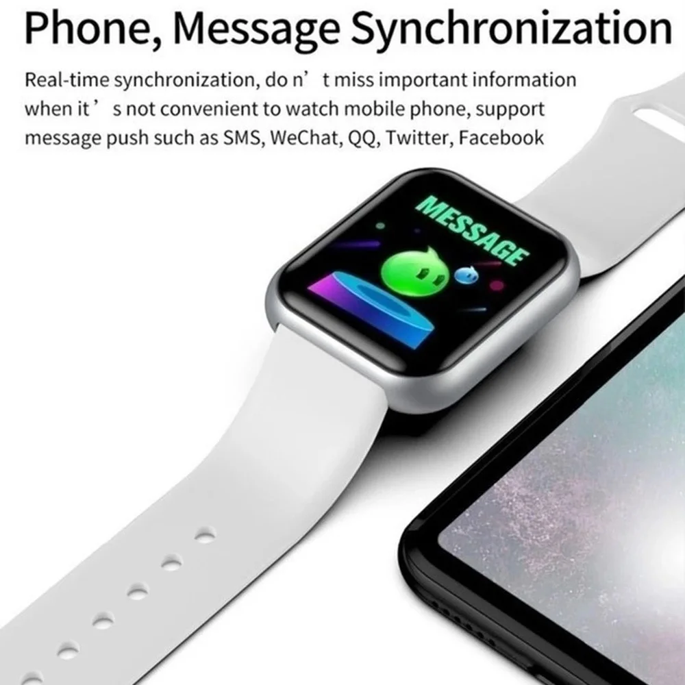 สมาร์ทวอทช์ผู้ชายผู้หญิงนาฬิกา - Smartwatch Watches Girls บทวิจารณ์และราคา