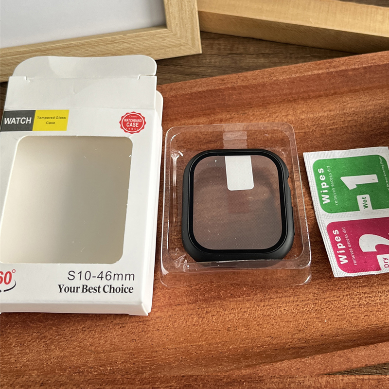 กระจกนิรภัย + ฝาครอบสำหรับแอปเ - Smartwatch New Watches บทวิจารณ์และราคา