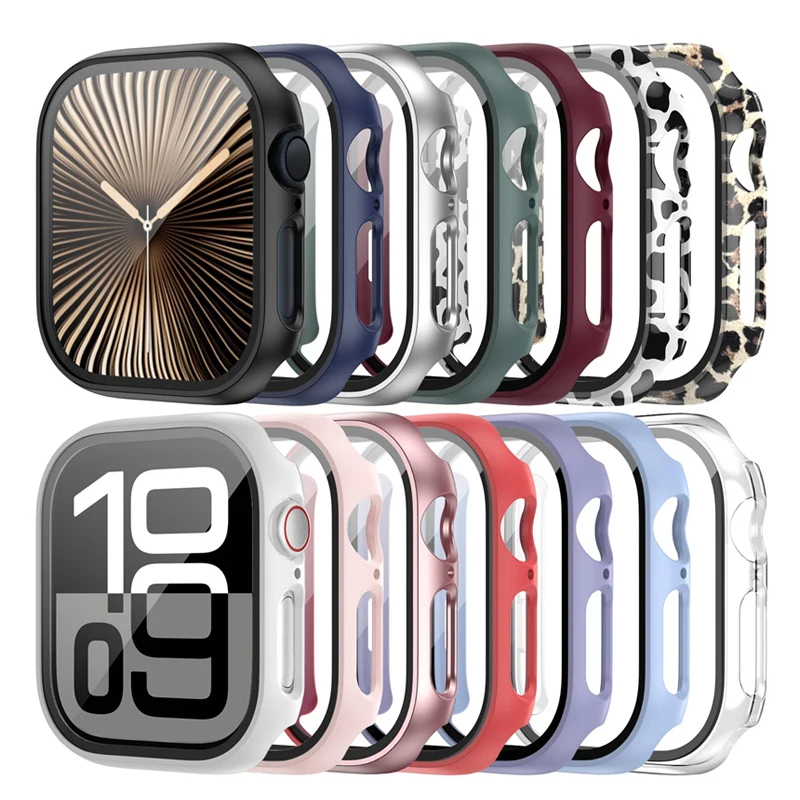 กระจกนิรภัย + ฝาครอบสำหรับแอปเ - Smartwatch New Watches บทวิจารณ์และราคา