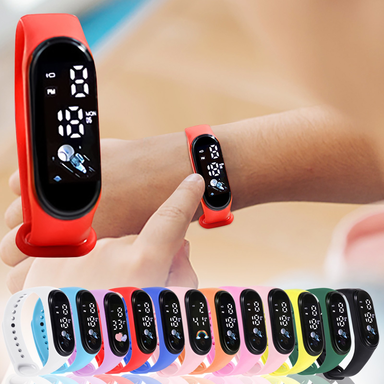 นาฬิกาสมาร์ทวอทช์น่ารักสำหรับเ - Smartwatch Watches Girls บทวิจารณ์และราคา