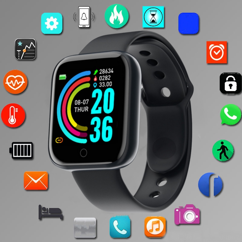 สมาร์ทวอท์ชสําหรับผู้ชายผู้หญิ - Smartwatch Watches Girls บทวิจารณ์และราคา