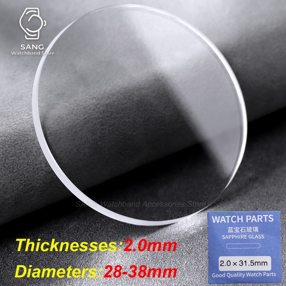 กระจกนาฬิกาแซฟไฟร์แบบใส ขนาด 2 - Watch Crystal Replacement บทวิจารณ์และราคา