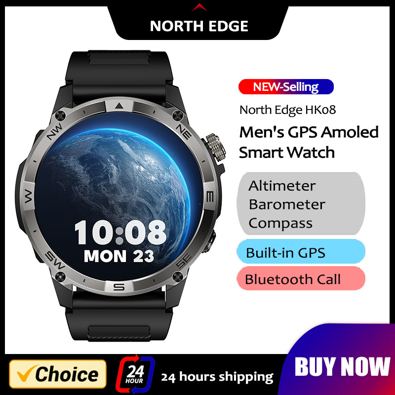 NORTH EDGE GPS กีฬาสมาร์ทนาฬิก - Hybrid Smartwatch บทวิจารณ์และราคา
