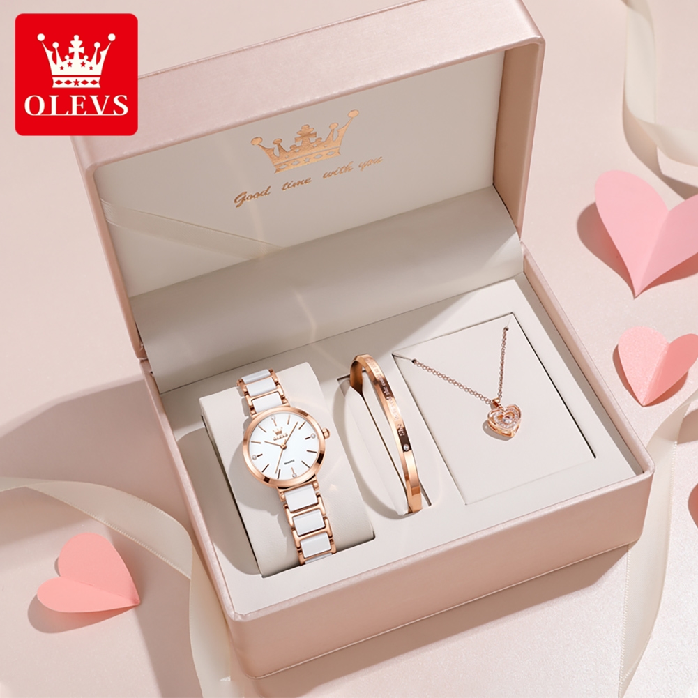 นาฬิกาข้อมือผู้หญิง OLEVS รุ่น - Ladies Fashion Watch บทวิจารณ์และราคา