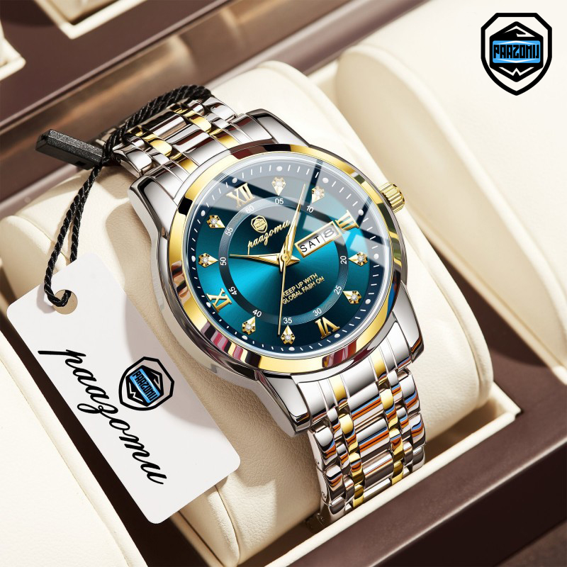 PAAZOMU นาฬิกาผู้ชายผู้หญิงเพช - Smartwatch Luxury Watches For Men บทวิจารณ์และราคา