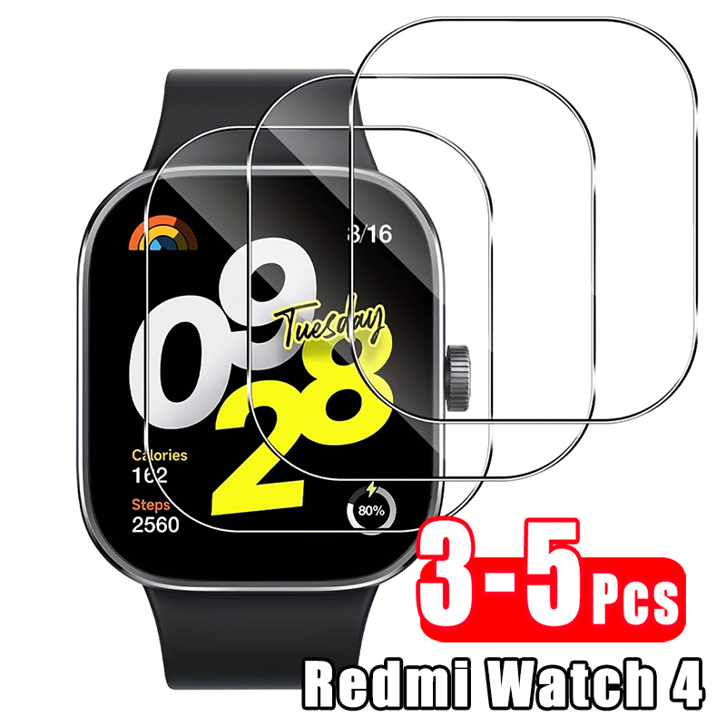 3-5 ชิ้นกระจกนิรภัยระดับพรีเมี - Smartwatch Watches Xiaomi บทวิจารณ์และราคา