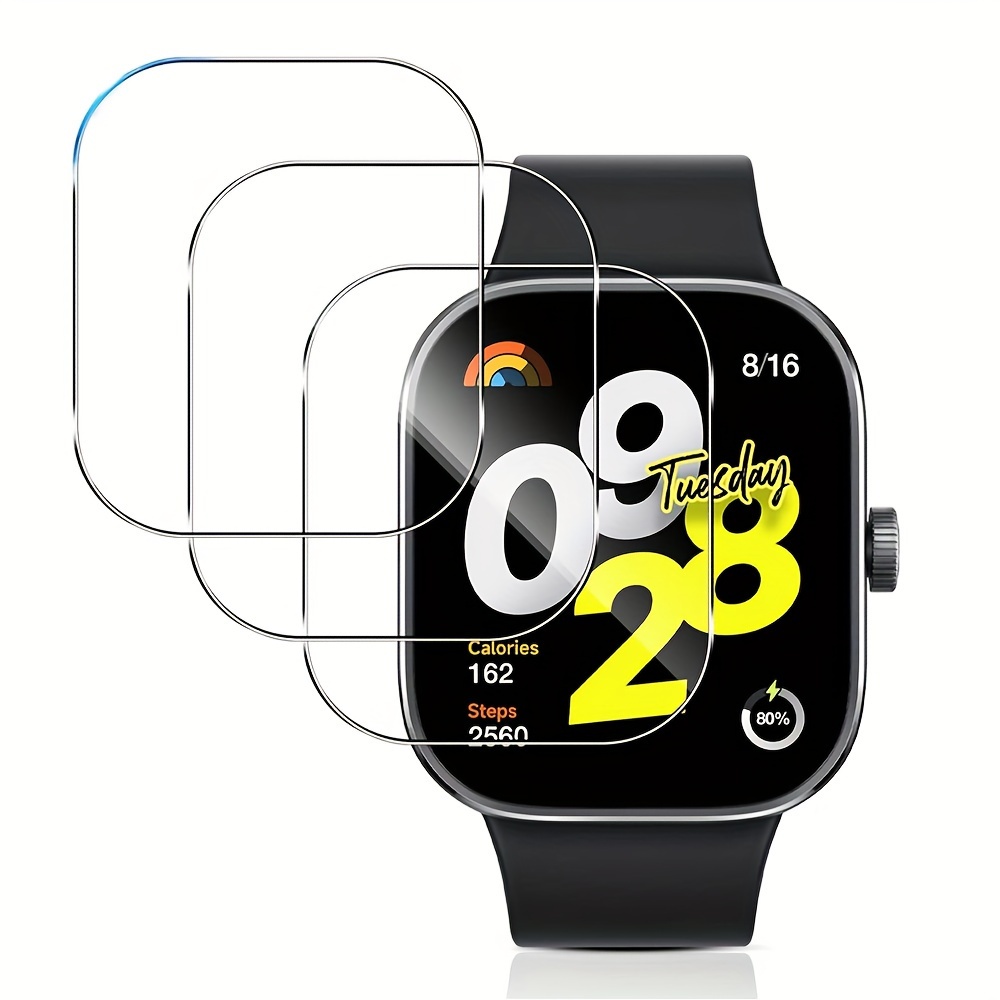 3-5 ชิ้นกระจกนิรภัยระดับพรีเมี - Smartwatch Watches Xiaomi บทวิจารณ์และราคา