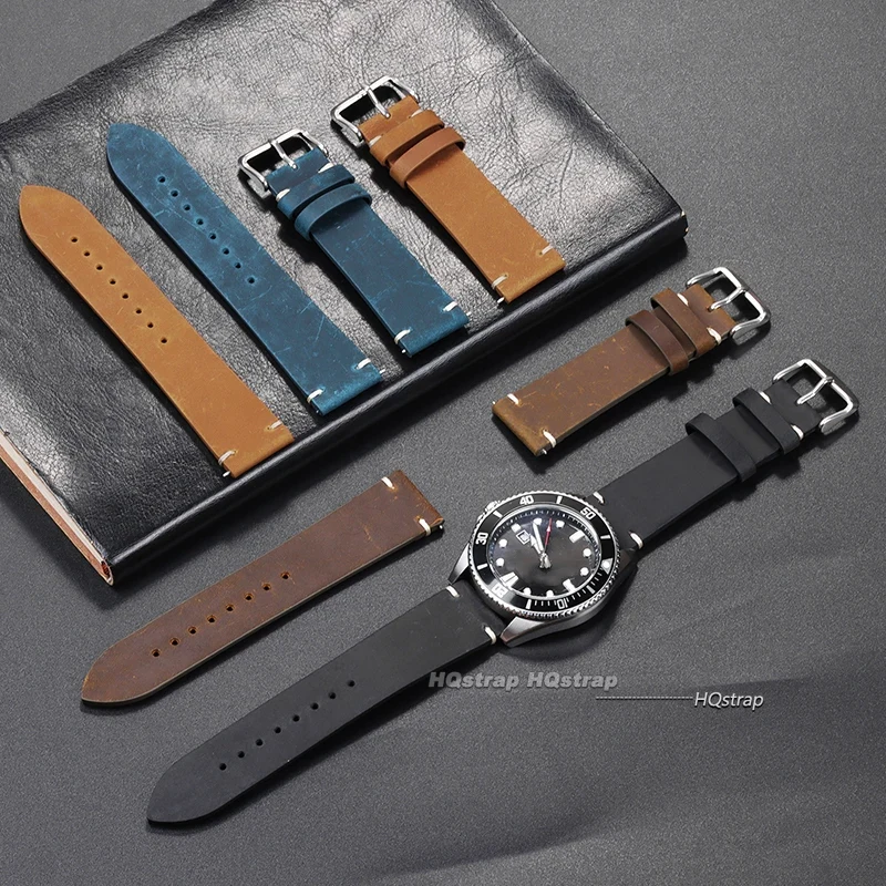 Handmade หนัง 18 มม.20 มม.21 ม - Seiko Watches Smartwatch บทวิจารณ์และราคา