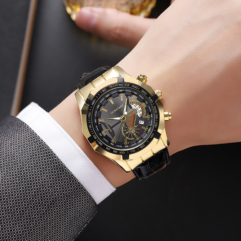 นาฬิกาควอตซ์ผู้ชาย พร้อมปฏิทิน - Smartwatch Luxury Watches For Men บทวิจารณ์และราคา