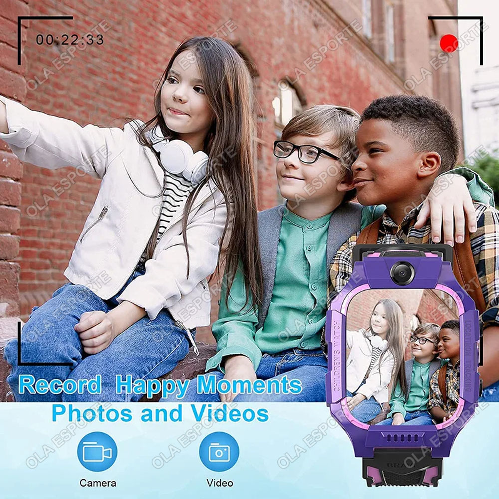 นาฬิกาอัจฉริยะสำหรับเด็ก 2G โท - Smartwatch Watches Gift For Boys On Birthday บทวิจารณ์และราคา