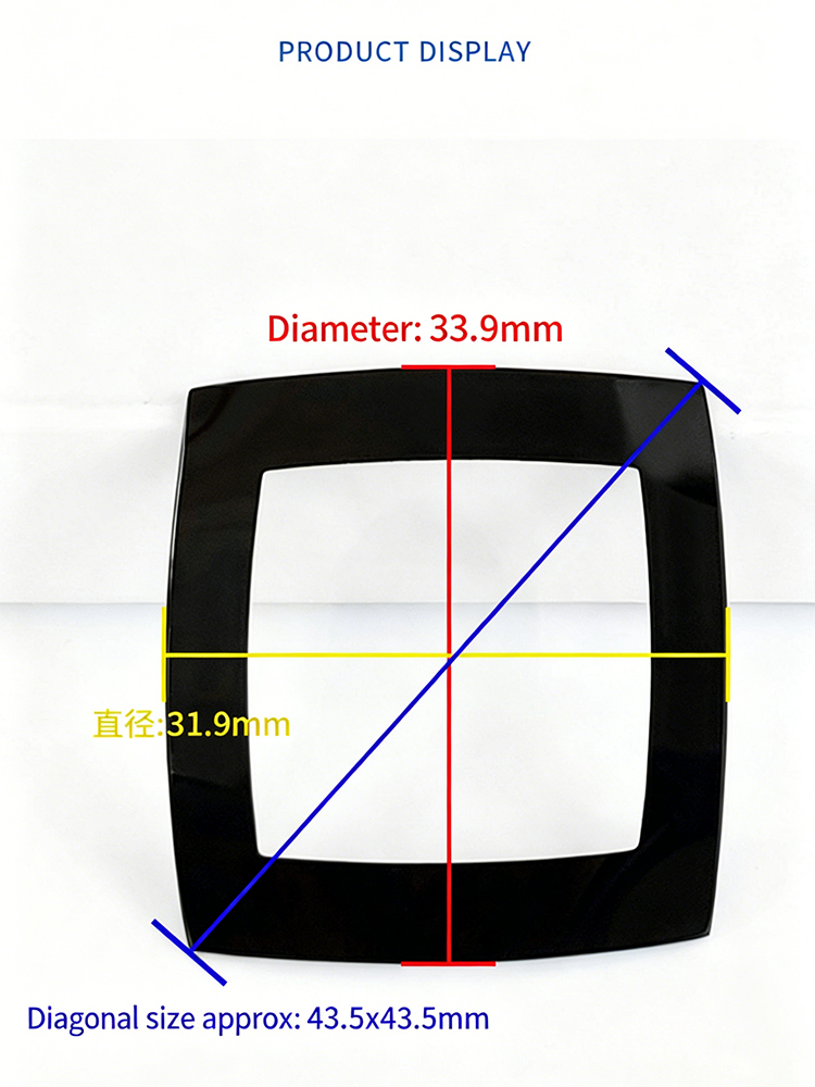 กระจกนาฬิกาทรงสี่เหลี่ยมโดม 33 - Watch Crystal Replacement บทวิจารณ์และราคา