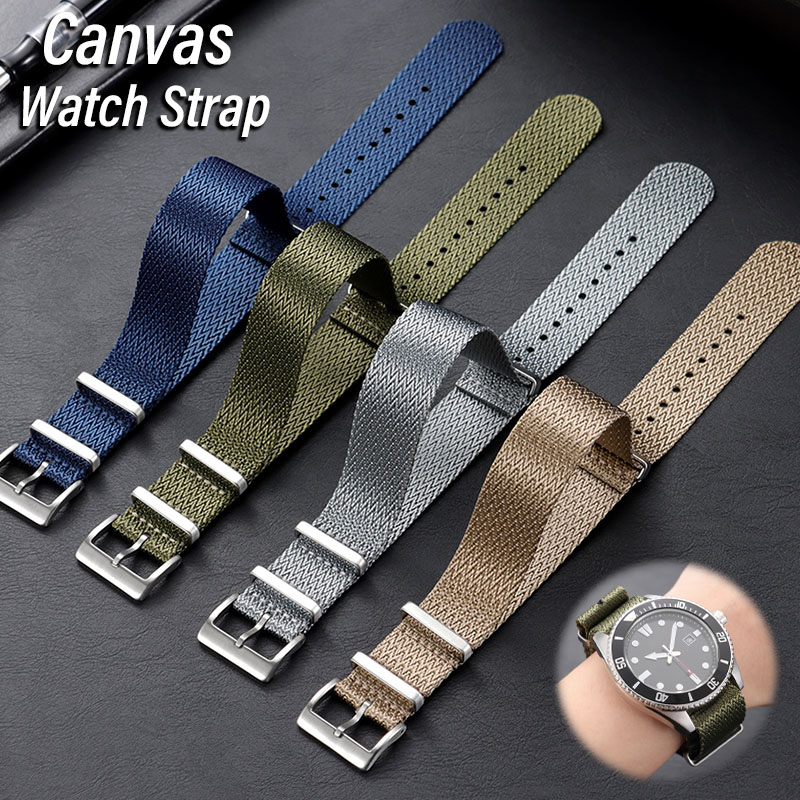 สายนาฬิกาผ้าใบไนลอน 18 มม. 20  - Seiko Watches Smartwatch บทวิจารณ์และราคา