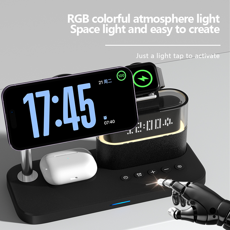 แท่นชาร์จไร้สายมัลติฟังก์ชั่น  - Smartwatch Watches Xiaomi บทวิจารณ์และราคา