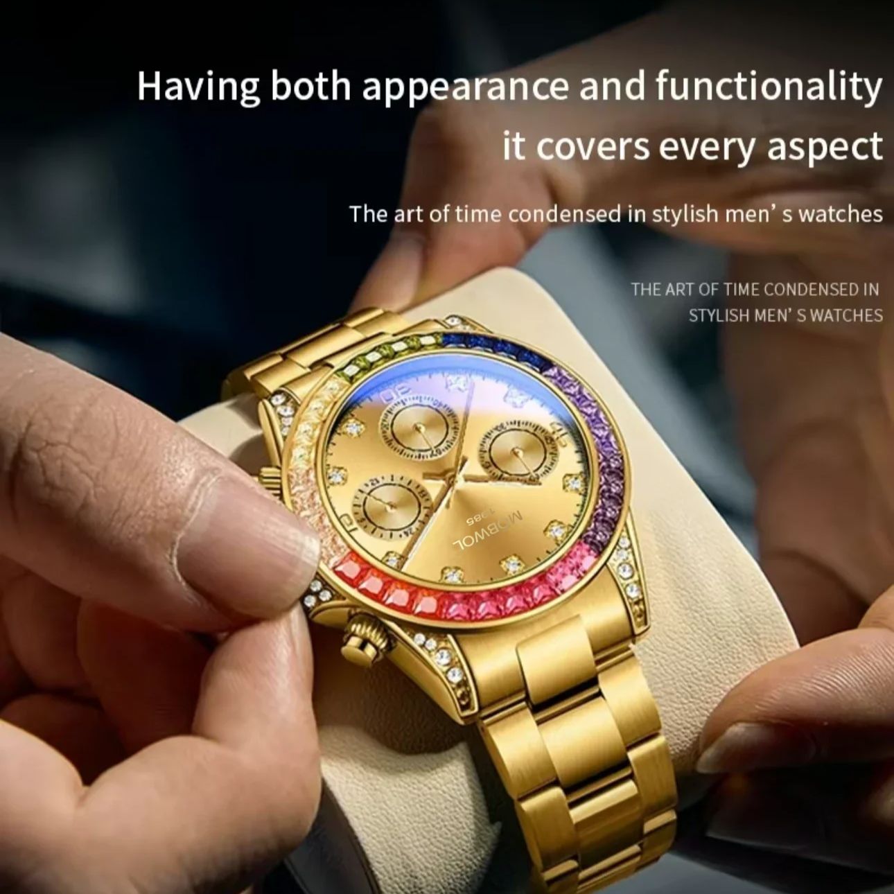 นาฬิกาข้อมือผู้ชายรุ่นใหม่จาก  - Smartwatch Luxury Watches For Men บทวิจารณ์และราคา
