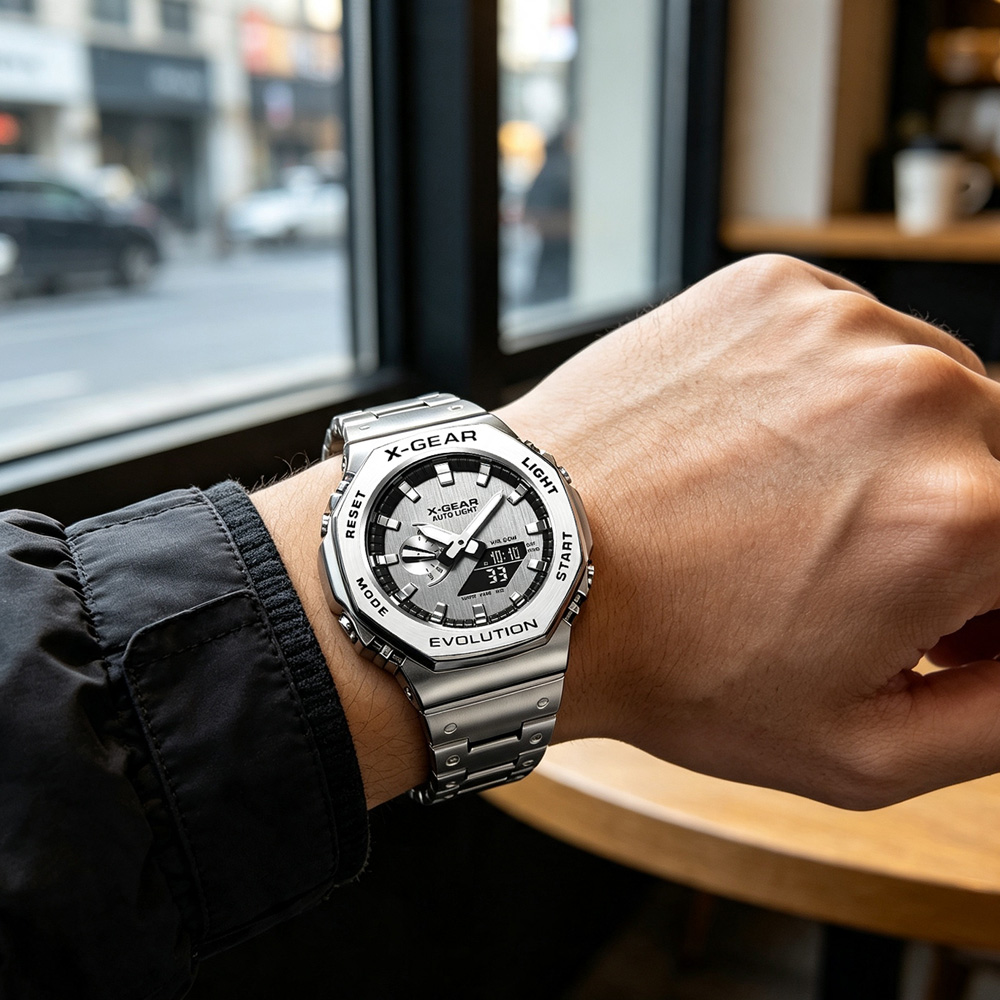 นาฬิกากีฬาดิจิตอล X-GEAR หน้าจ - Smartwatch Watches Girls บทวิจารณ์และราคา