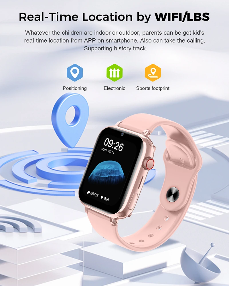 2025 สมาร์ทนาฬิกาเด็กตําแหน่ง  - Smartwatch Watches Gift For Girls บทวิจารณ์และราคา