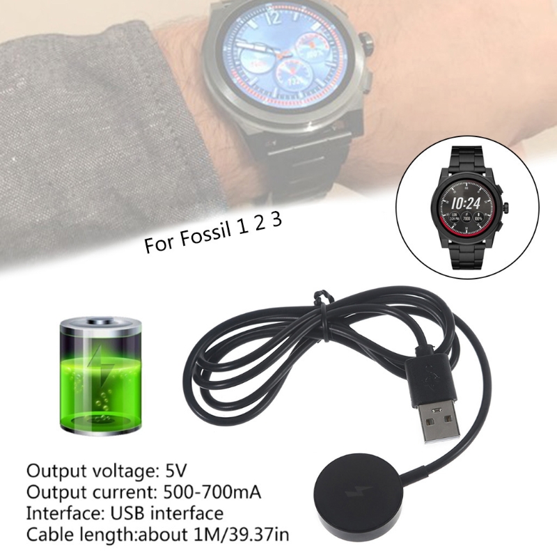 อะแดปเตอร์ชาร์จนาฬิกา USB สายช - Fossil Watches Smartwatch Gen 3 บทวิจารณ์และราคา