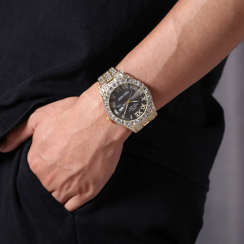 นาฬิกาควอตซ์ผู้ชาย สายเหล็กหรู - Smartwatch Luxury Watches For Men บทวิจารณ์และราคา