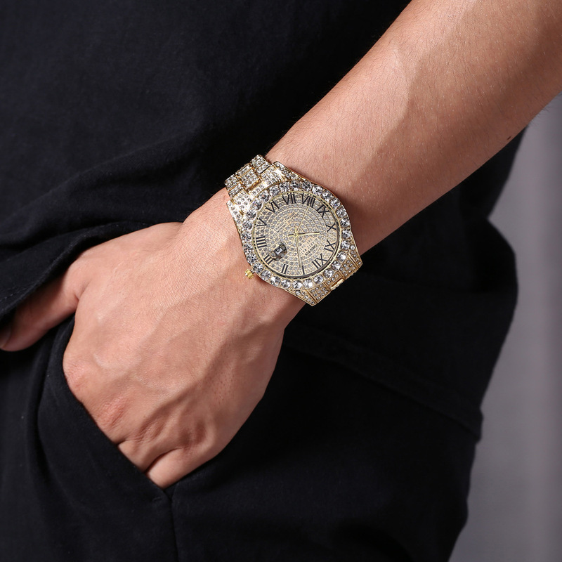 นาฬิกาควอตซ์ผู้ชาย สายเหล็กหรู - Smartwatch Luxury Watches For Men บทวิจารณ์และราคา
