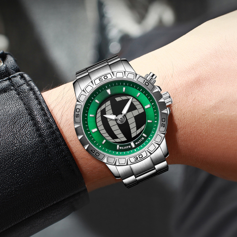 นาฬิกาข้อมือผู้ชายหรูหรา ดีไซน - Smartwatch Luxury Watches For Men บทวิจารณ์และราคา
