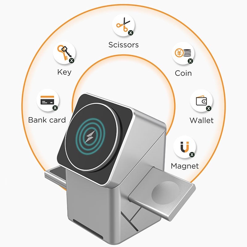 แท่นชาร์จไร้สายแบบหมุนได้ 15W  - Smartwatch Watches Xiaomi บทวิจารณ์และราคา
