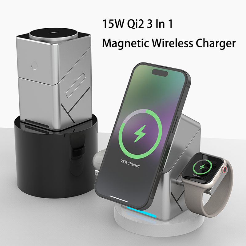 แท่นชาร์จไร้สายแบบหมุนได้ 15W  - Smartwatch Watches Xiaomi บทวิจารณ์และราคา