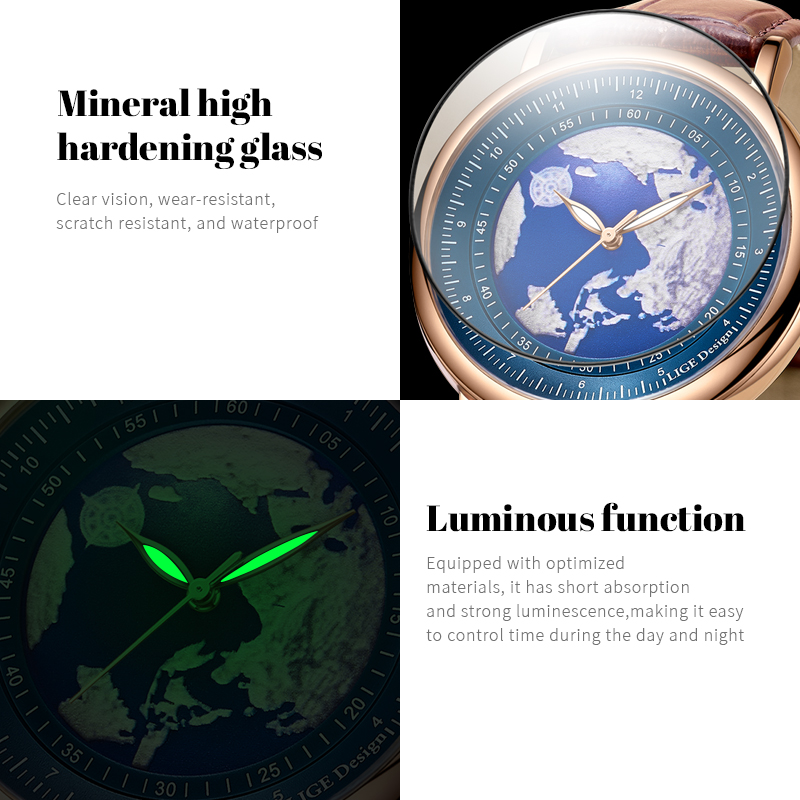 นาฬิกาข้อมือผู้ชาย LIGE 2026 แ - Smartwatch Luxury Watches For Men บทวิจารณ์และราคา