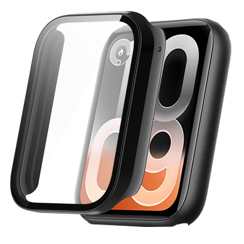 เคส PC + กระจกนิรภัยสำหรับ Xia - Smartwatch Watches Xiaomi บทวิจารณ์และราคา