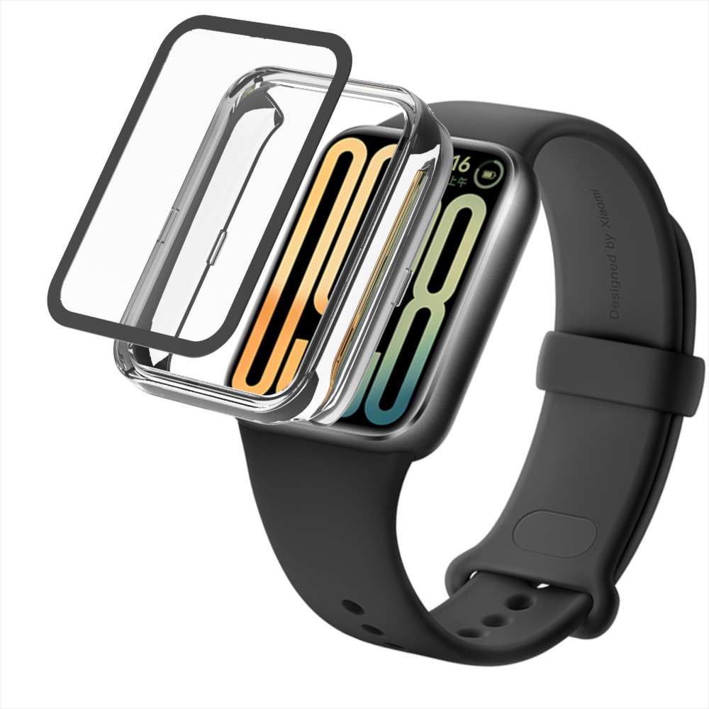 เคส PC + กระจกนิรภัยสำหรับ Xia - Smartwatch Watches Xiaomi บทวิจารณ์และราคา